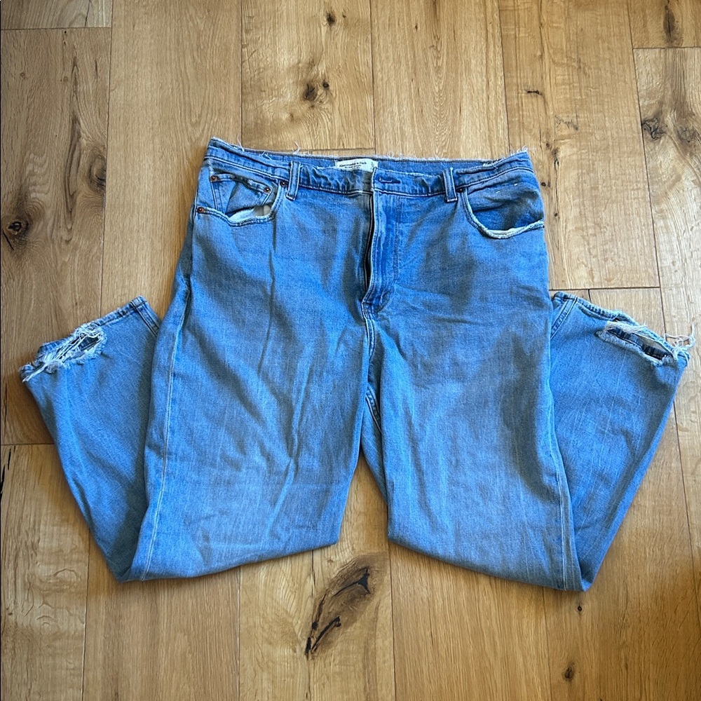 Abercrombie & Fitch Light Blue Denim Jeans